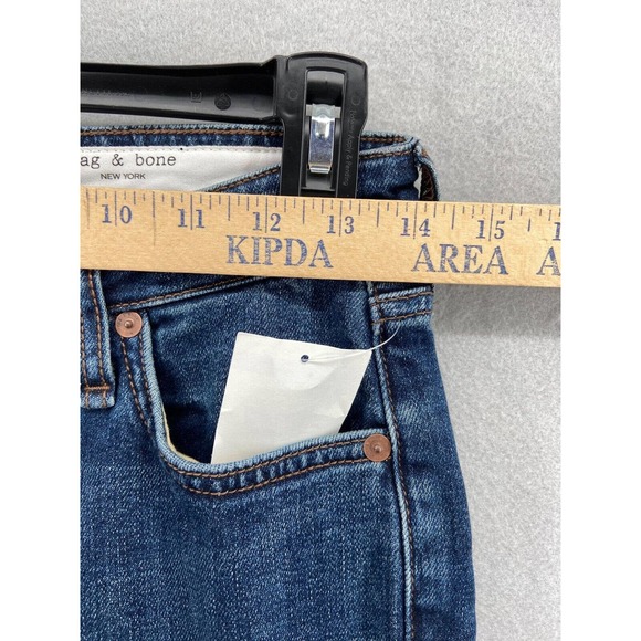 NWT Rag & Bone Jeans Womens Sz 25 Cate Mid‎ Rise Skinny in Chelsea $198 - Picture 4 of 16